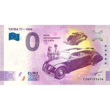 0 Euro Suvenýr 2024 - TATRA 77 - 1934