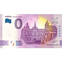 0 Euro Suvenýr 2025 - Košice Dóm sv. Alžběty