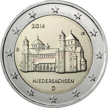 2 € Německo 2014 - Dolní Sasko G