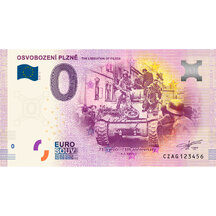 0 Euro Suvenýr 2020 - Osvobození Plzně