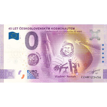0 Euro Suvenýr Česko 2021 - 45 let československým kosmonautem - Výročí