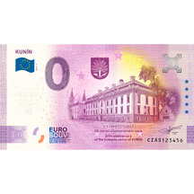0 Euro Suvenýr Česko 2020 - Kunín - Výročí