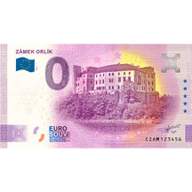 0 Euro Suvenýr Česko 2021 - Zámek Orlík - Výročí