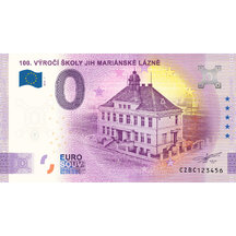 0 Euro Suvenýr 2023 - 100. výročí školy jih Mariánské