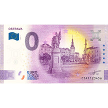 0 Euro Suvenýr Česko 2023 - Ostrava