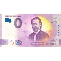 0 Euro Suvenýr Česko 2024 - Bedřich Smetana