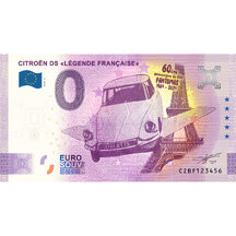 0 Euro Suvenýr Česko 2024 - Citroen DS Légende Francais