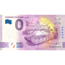 0 Euro Suvenýr Česko 2025 - Pražské povstání