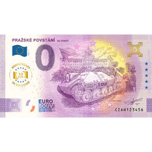 0 Euro Suvenýr Česko 2025 - Pražské povstání - Výročí
