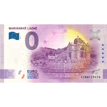 0 Euro Suvenýr Česko 2026 - Mariánské Lázně