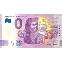 0 Euro Suvenýr 2021 - Benyovszky Móric - výročí