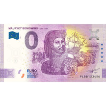 0 Euro Suvenýr 2021 - Maurycy Beniowski