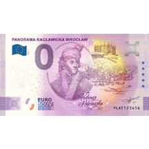 0 Euro Suvenýr Polsko 2025 - PANORAMA RACŁAWICKA WROCŁAW