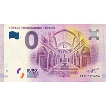 0 Euro Suvenýr 2018 - Lázně Trenčianske Teplice