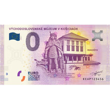 0 Euro Suvenýr 2018 - Východoslovenské muzeum KE