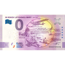 0 Euro Suvenýr Slovensko 2025 - 50 let Liptovské Mary
