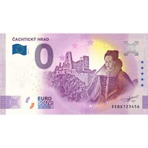 0 Euro Suvenýr Slovensko 2025 - Čachtický hrad