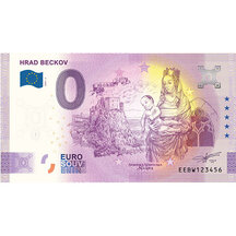 0 Euro Suvenýr Slovensko 2025 - Hrad Beckov
