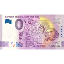 0 Euro Suvenýr Polsko 2025 - KOPALNIA SOLI WIELICZKA SALT MINE