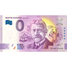0 Euro Suvenýr Slovensko 2025 - Martin Kukučín