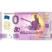 0 Euro Suvenýr Slovensko 2025 - Muzeum SNP - 80. výročí osvobození Anniversary