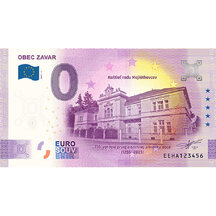 0 Euro Suvenýr Slovensko 2025 - Obec Zavar