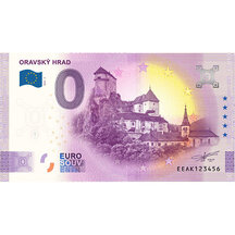 0 Euro Suvenýr Slovensko 2025 - Oravský hrad