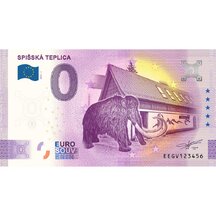 0 Euro Suvenýr Slovensko 2025 - Spišská Teplica