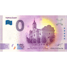 0 Euro Suvenýr 2025 - Topoľčany (790. výročí)