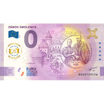0 Euro Suvenýr Slovensko 2025 - Zámek Smolenice Výročí