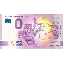 0 Euro Suvenýr Slovensko 2025 - Zuzana Chalupová
