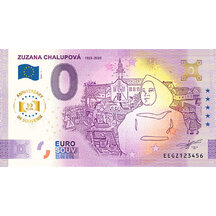 0 Euro Suvenýr 2025 - Výročí Zuzany Chalupové