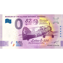 0 Euro Suvenýr Slovensko 2026 - Muzeum SNP - 82. výročí/Letov Š-328