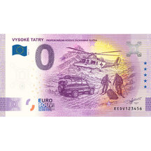 0 Euro Suvenýr 2026 - Vysoké Tatry - Horská záchranná služba