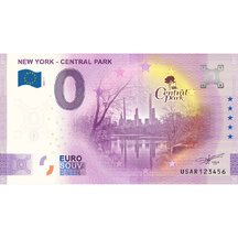 0 Euro Suvenýr 2024 - New York - Central Park