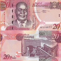 20 Pula 2024 Botswana