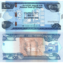 100 Birr 2023 Etiopie