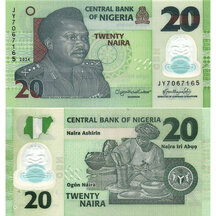 20 Naira 2024 Nigérie