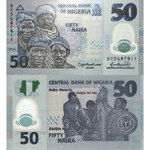 50 Naira 2024 Nigérie