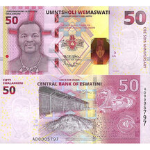 50 Emalangeni 2024 Svazijsko