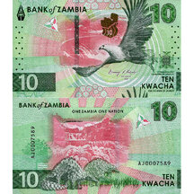 10 Kwacha 2024 Zambie