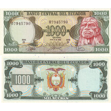 1000 Sucre 1988 Ekvádor
