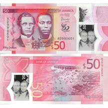 50 dolarů 2022 Jamajka
