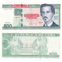 500 Pesos 2024 Kuba