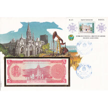 Bankovka obálka Venezuela 1989