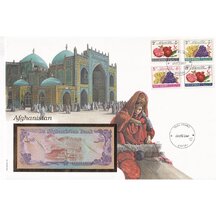Bankovka obálka Afghánistán 1979