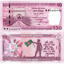 10 Taka 2026 Bangladéš