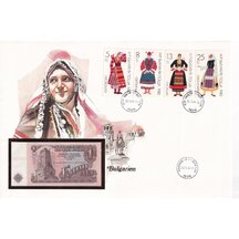 Bankovka obálka Bulharsko 1974