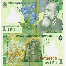 1 Leu 2018/2025 Rumunsko