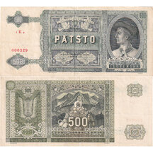 500 Korun 1941 Slovenská republika - série 1 Kn